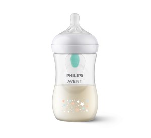 AVENT BOČICA NATURAL S ANTIKOLIK (AIRFREE) VENTILOM, MEDO RESPONSE, 260ml5