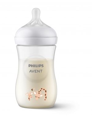 Avent bočica natural 260ml, ŽIRAFA, Response