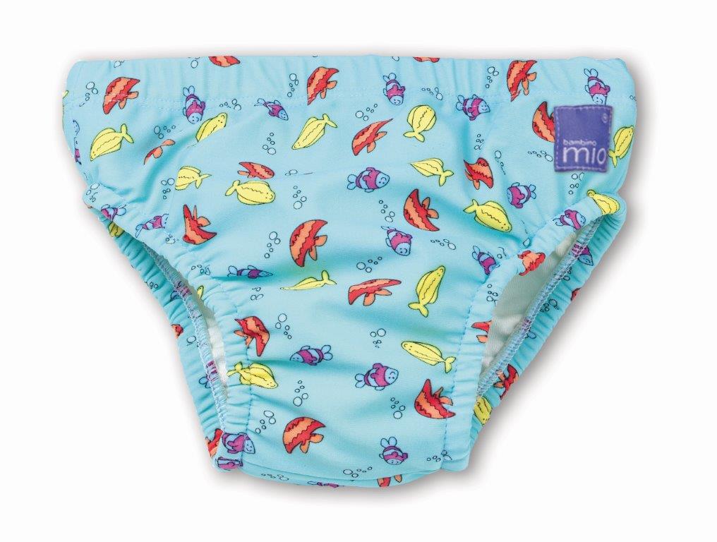 Swim Nappy (Blue Fish)